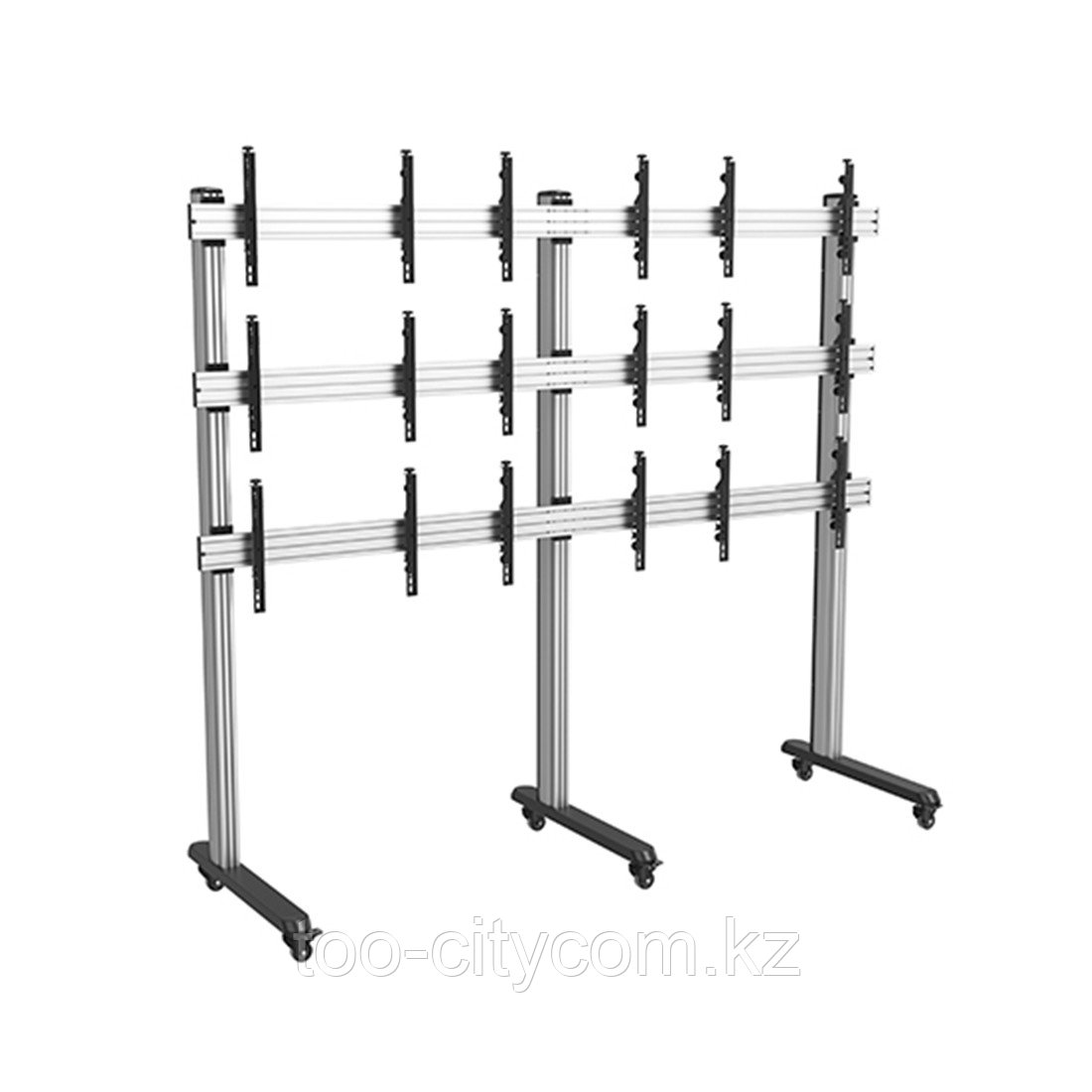 Стойка мобильная Brateck LVS02-946FW для видеостен, фото 1