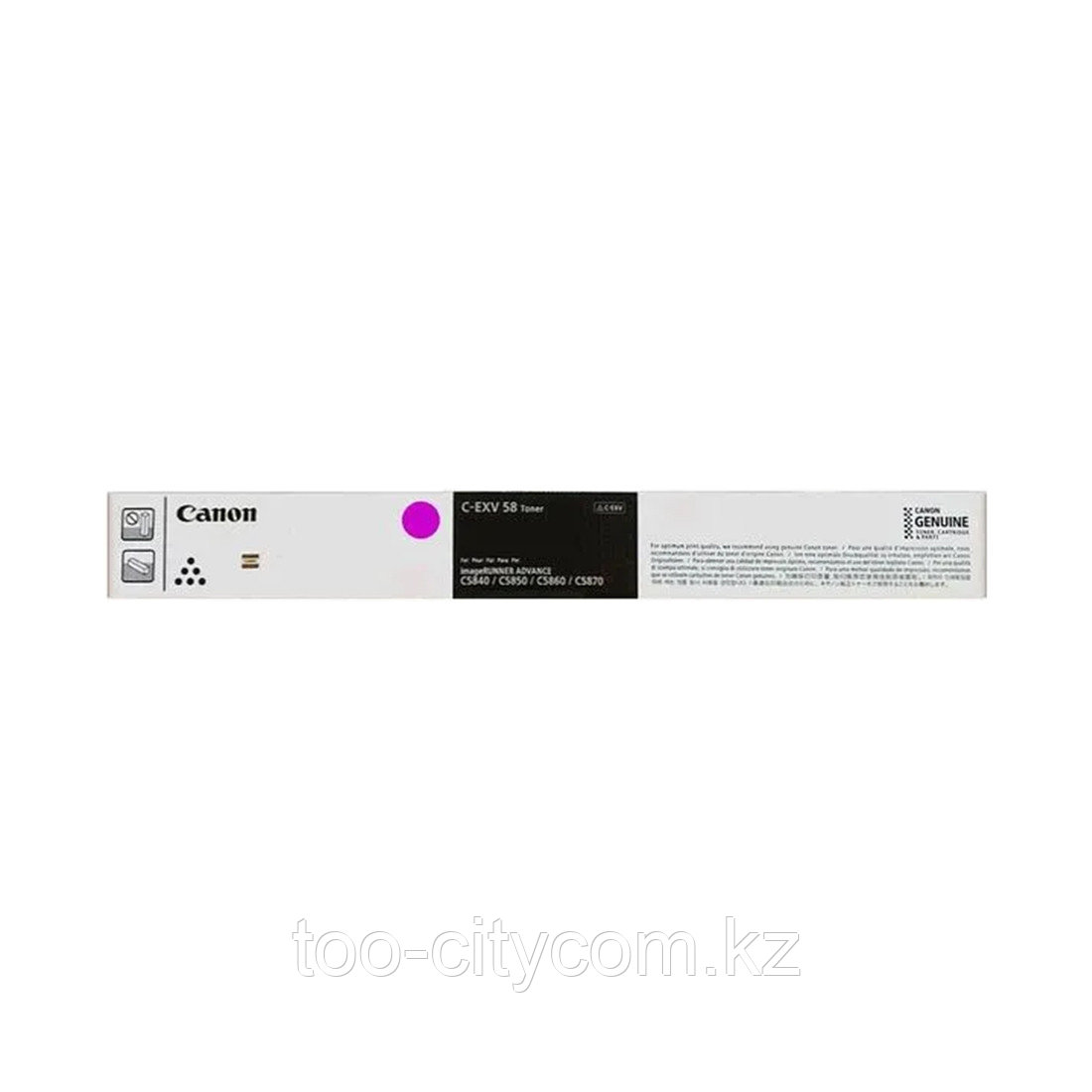 Тонер-картридж Canon C-EXV 58 MAGENTA для IR ADVANCE DX C58xx 3765C002AA