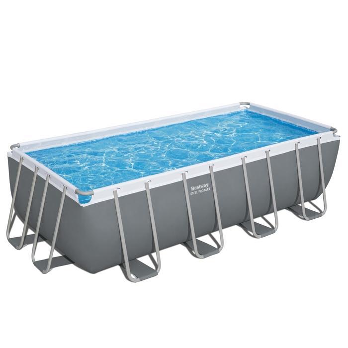 Бассейн каркасный Bestway  Steel  Pro MAX (56670) 4.88m x  2.44m x 1.22m Rectangular  Pool Set