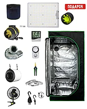 Гроубокс  под ключ Prime (60 х 60 х 160 см) + Светильник WIN LIGHT LGL (100W)