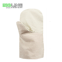 Рукавицы ХБ/ПВХ (дв.200,ПВХ на двунитке,митакль)