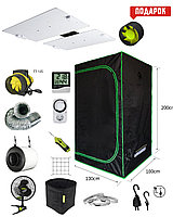 Гроубокс под ключ Prime (100 х 100 х 200 см) + Светильник Win Light CN 400 W (Full Spectrum)