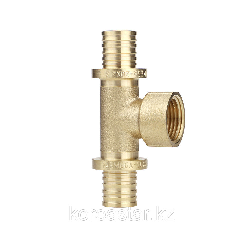 Тройник Varmega Slide-fit  с внутренней резьбой 25×¾