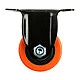 Колесо неповоротное Orient WRTP065 d=65мм полиуретан, фото 2