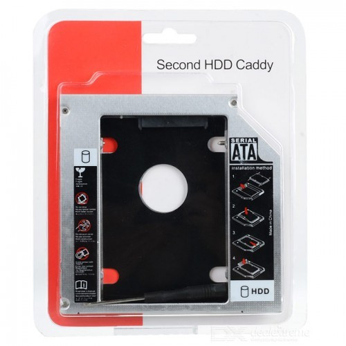 Адаптер 2.5" Optibay HDD Caddy 9.5 мм, фото 1