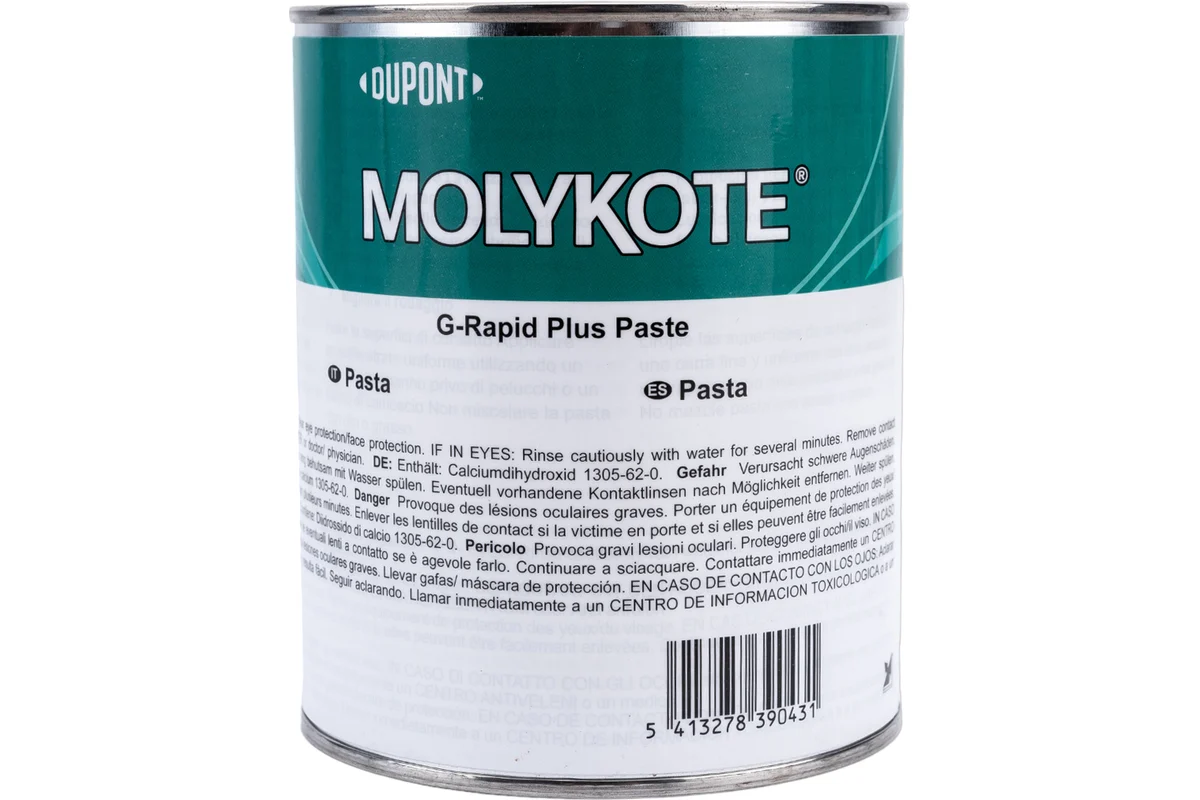MOLYKOTE G-RAPID PLUS  сборочная паста с очень высокой несущей способностью, 1кг