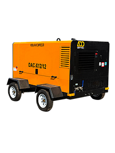 Дизельный компрессор, мобильный, винтовой компрессор с прямым приводом ADD AIRTEC DAC-X12/12 с двигателем FAW