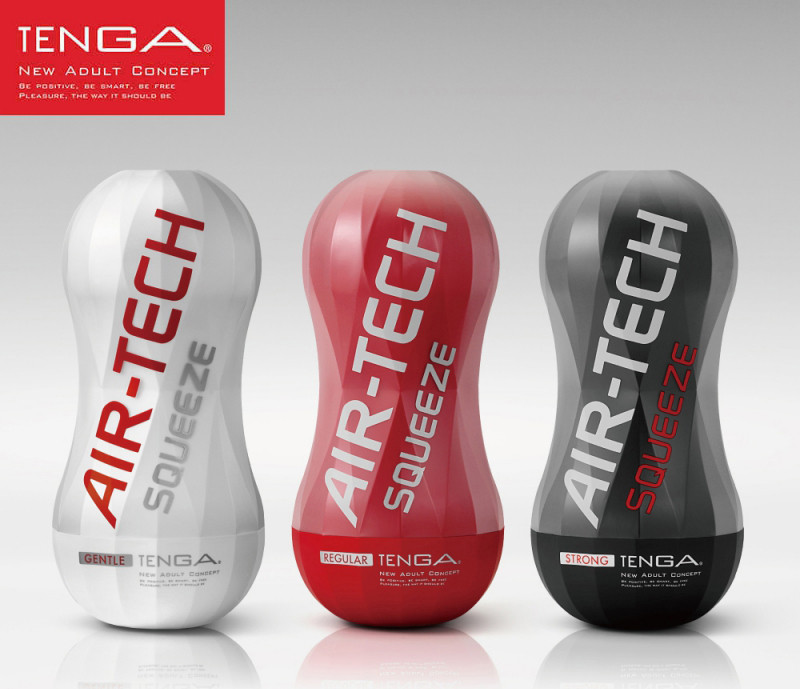 Многоразовый стимулятор Regular TENGA Air-Tech Squeeze