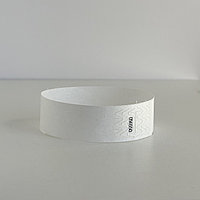 Контрольные (бумажные) браслеты Tyvek Белый