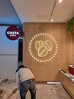 Проект: Оформление Costa Coffee в Астане 3