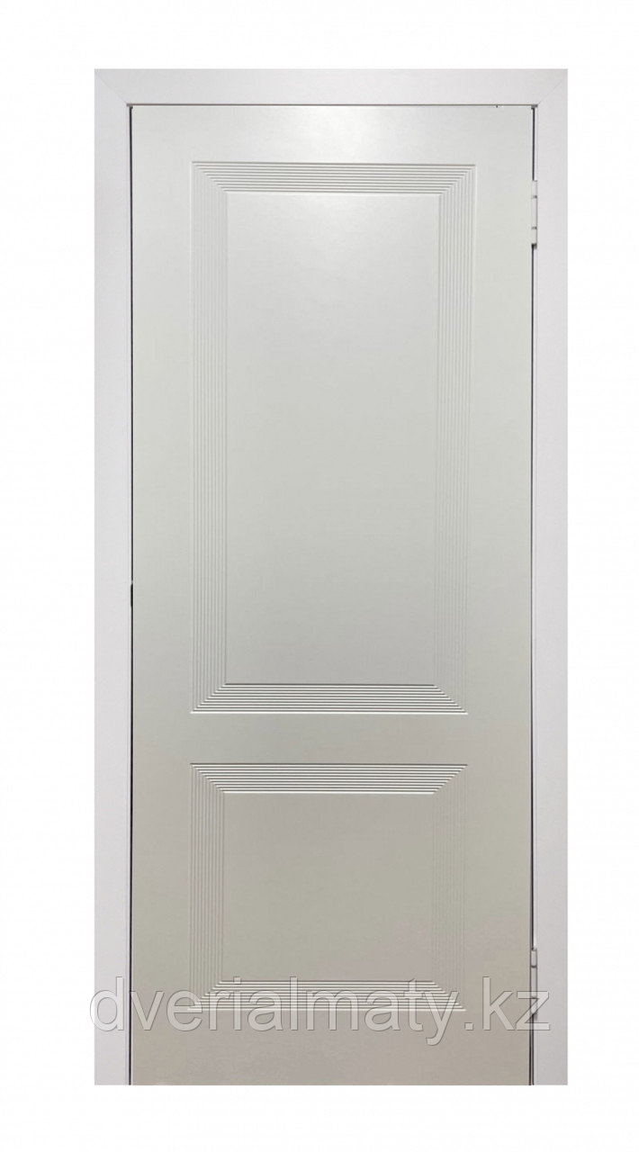 AQUA 2.20 ЭМАЛЬ БЕЛАЯ глухая RD. Дверь межкомнатная, фото 1