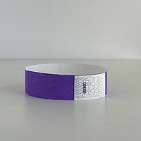 Контрольные (бумажные) браслеты Tyvek сиреневый