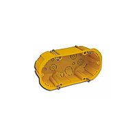 Электроуст. коробка KSC 11-108 65х135х50 для гипсокартона и полых стен с метал. лапками IP30