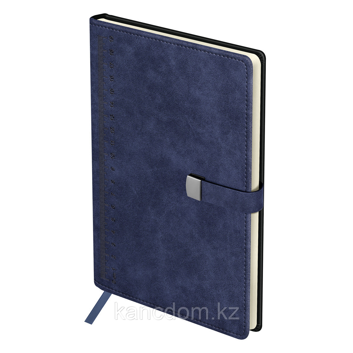 Ежедневник недатированный, А5, 136л., BG "Scale. Dark blue", на магните, DuA5_61352