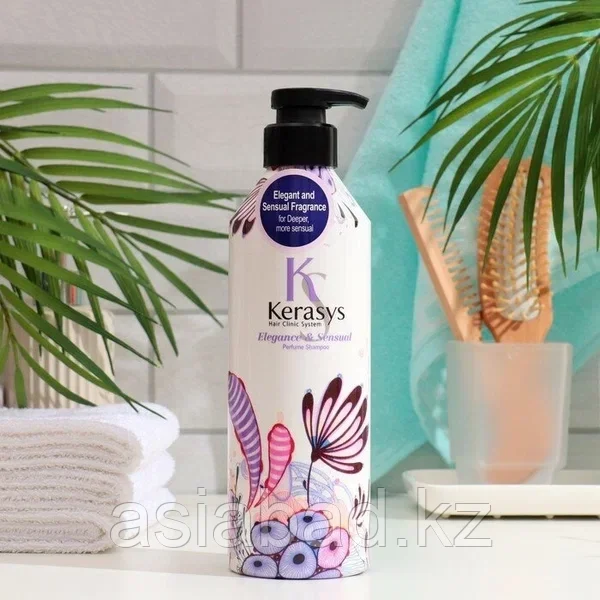 Kerasys Perfume Shampoo Elegance Sensual - Парфюмированный Шампунь Элегантность И Чувственность 600 ml, фото 1