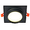 Светильник встраиваемый Feron DL505 потолочный GX53 черный квадрат IP44, фото 3