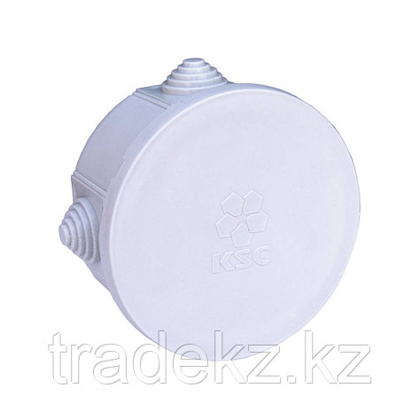 Коробка распаячная KSC 11-301 d85 h40 для открытого монтажа IP55, фото 1