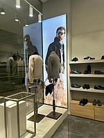 Брендирование магазина Manzoni, Алматы, ТЦ Grand Park 9