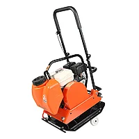 Виброплита бензиновая PATRIOT VT-90LB Honda, Honda GX160, 5.5 л/с, плита - 560х450 мм, 90 кг, бак д/ воды