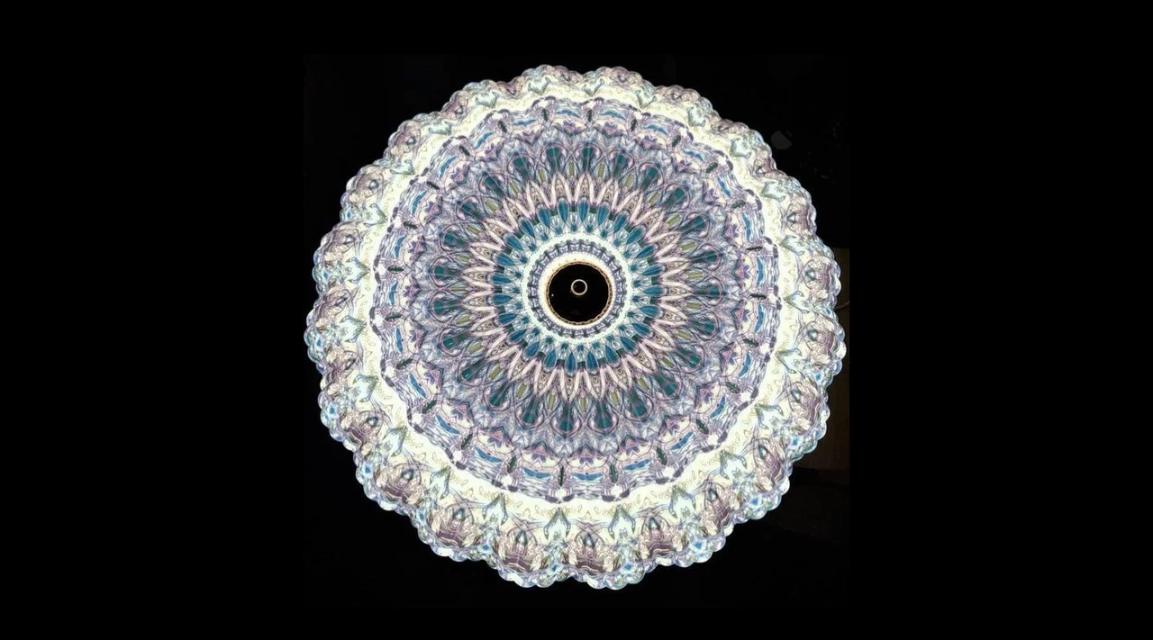 Потолочный плафон/светильник НП Восток Фиолетовый 60W PROSVET, фото 1