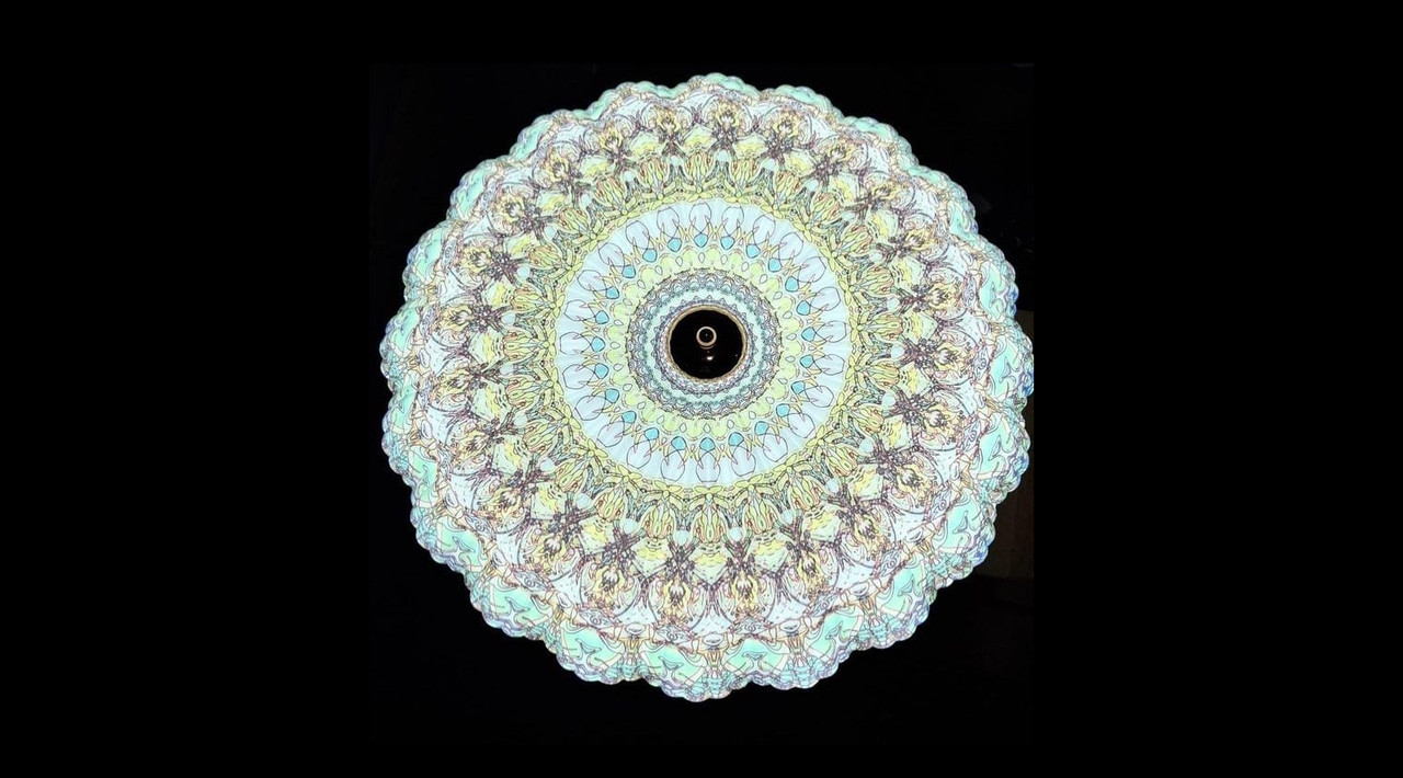 Потолочный плафон/светильник НП Восток Зеленый 96W PROSVET, фото 1