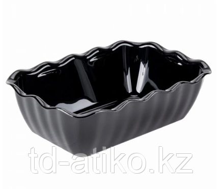 САЛАТНИК С ВОЛНИСТЫМИ КРАЯМИ 2Л (черный)