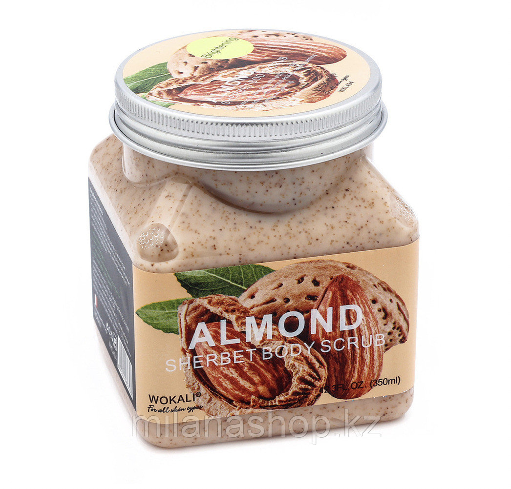Скраб для тела Natural Almond - Миндальный щербет 350 гр