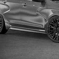 Накладки на пороги "Magnum Perfomance" (АБС-пластик) для La-da Vesta NG / La-da Vesta NG SW