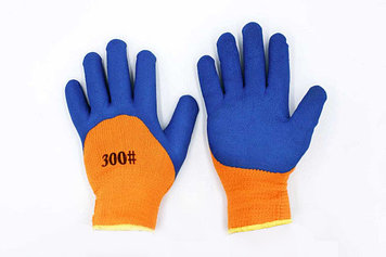 Перчатки рабочие #300 синие