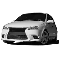 Передний бампер "LEX" (АБС-пластик) для Lada Kalina 1