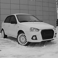 Передний бампер "Fantom 2" (АБС-пластик) для La-da Kalina 1