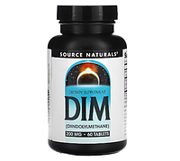 DIM (дииндолинметан), 200 мг, 60 таблеток (Source Naturals)