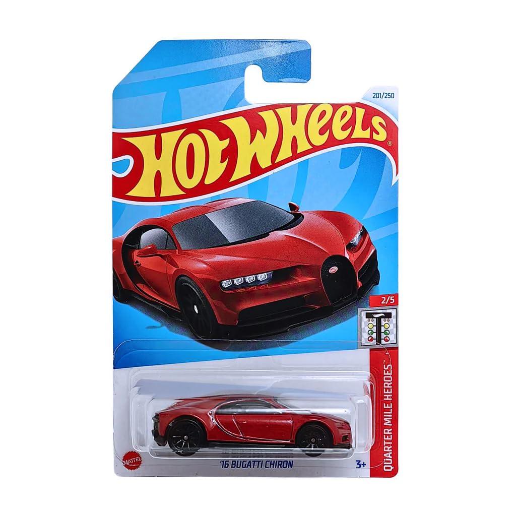 Hot Wheels Bugatti Chiron '16 красный, фото 1