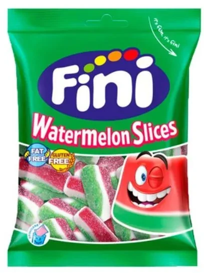 Жев.мармелад "Watermelon slaces" дольки арбуза 90 гр   /FINI Испания/