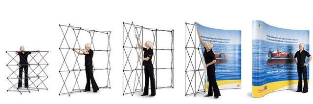 Мобильные стенда Pop Up