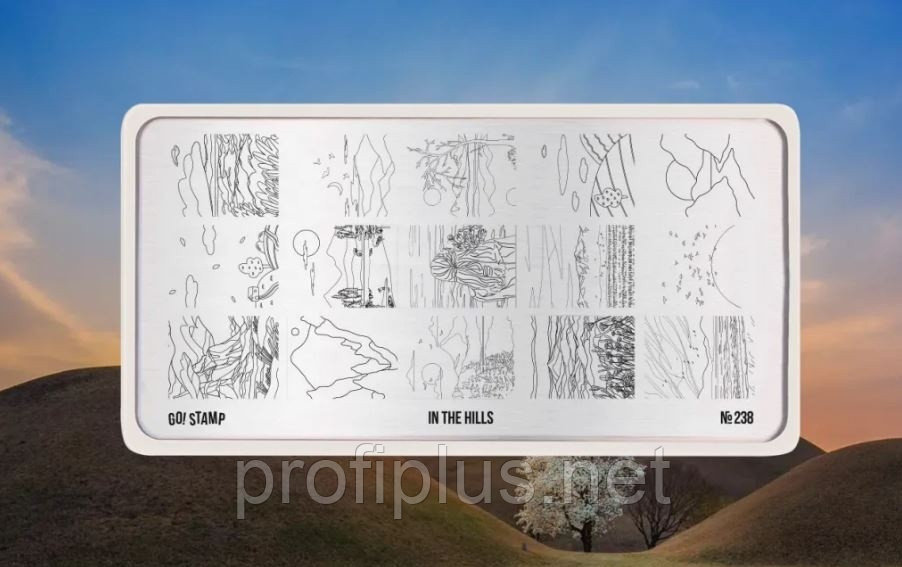 Go! Stamp пластины 238 In The Hills