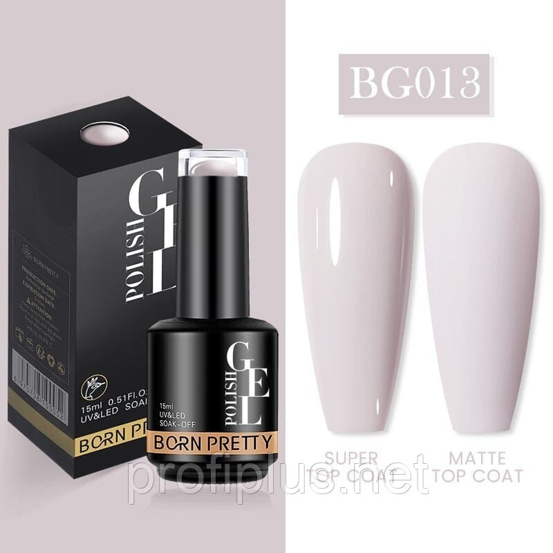 BORN PRETTY гель-лак New Color BG013 / С011 глянцевое 15 мл