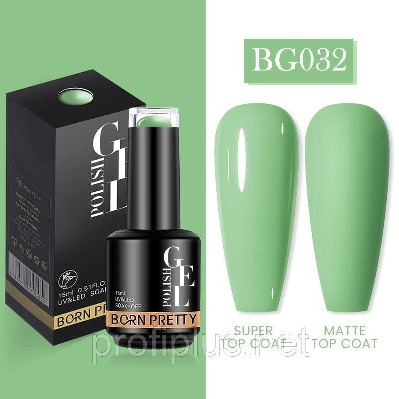 BORN PRETTY гель-лак new color gel 032 глянцевое 15 мл