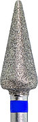 КМИЗ Бор алмазный капля с закругленным концом синий 050 ФАК 5,0-12,5 С