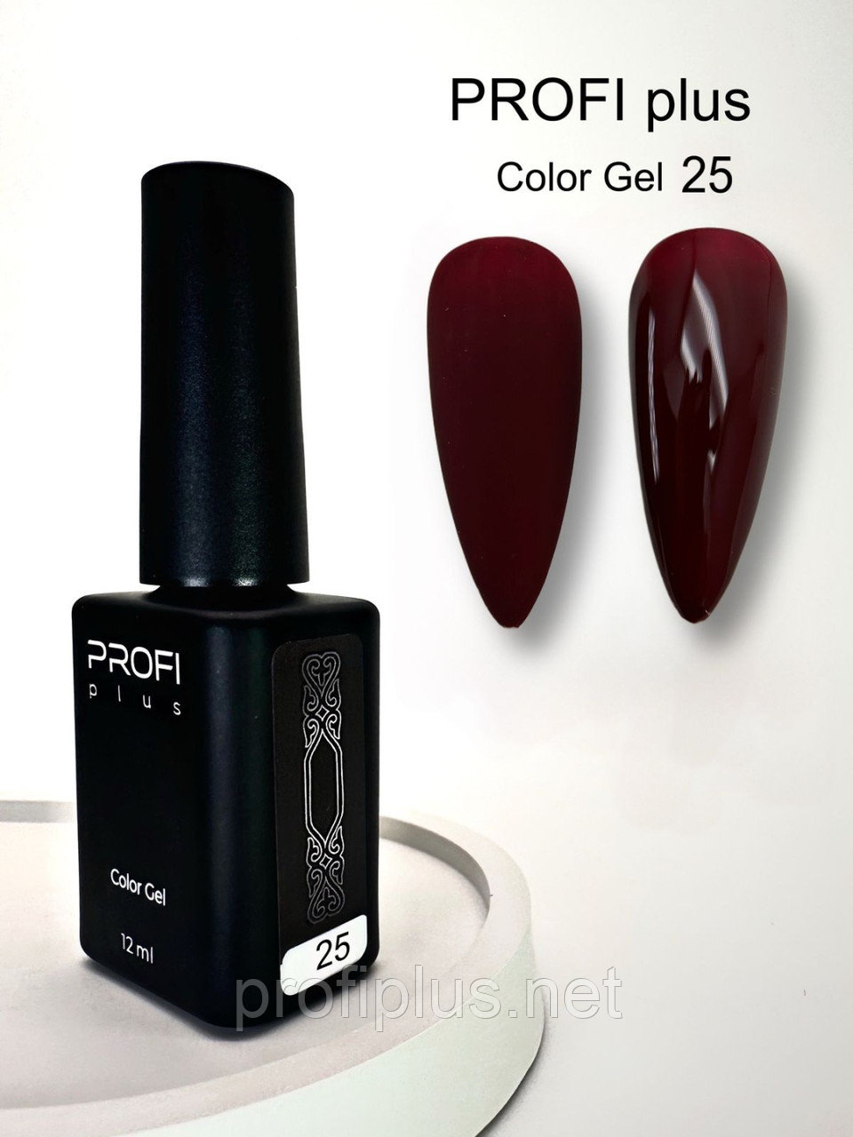 PROFI plus гель-лак Color gel 25 глянцевое 12 мл, фото 1