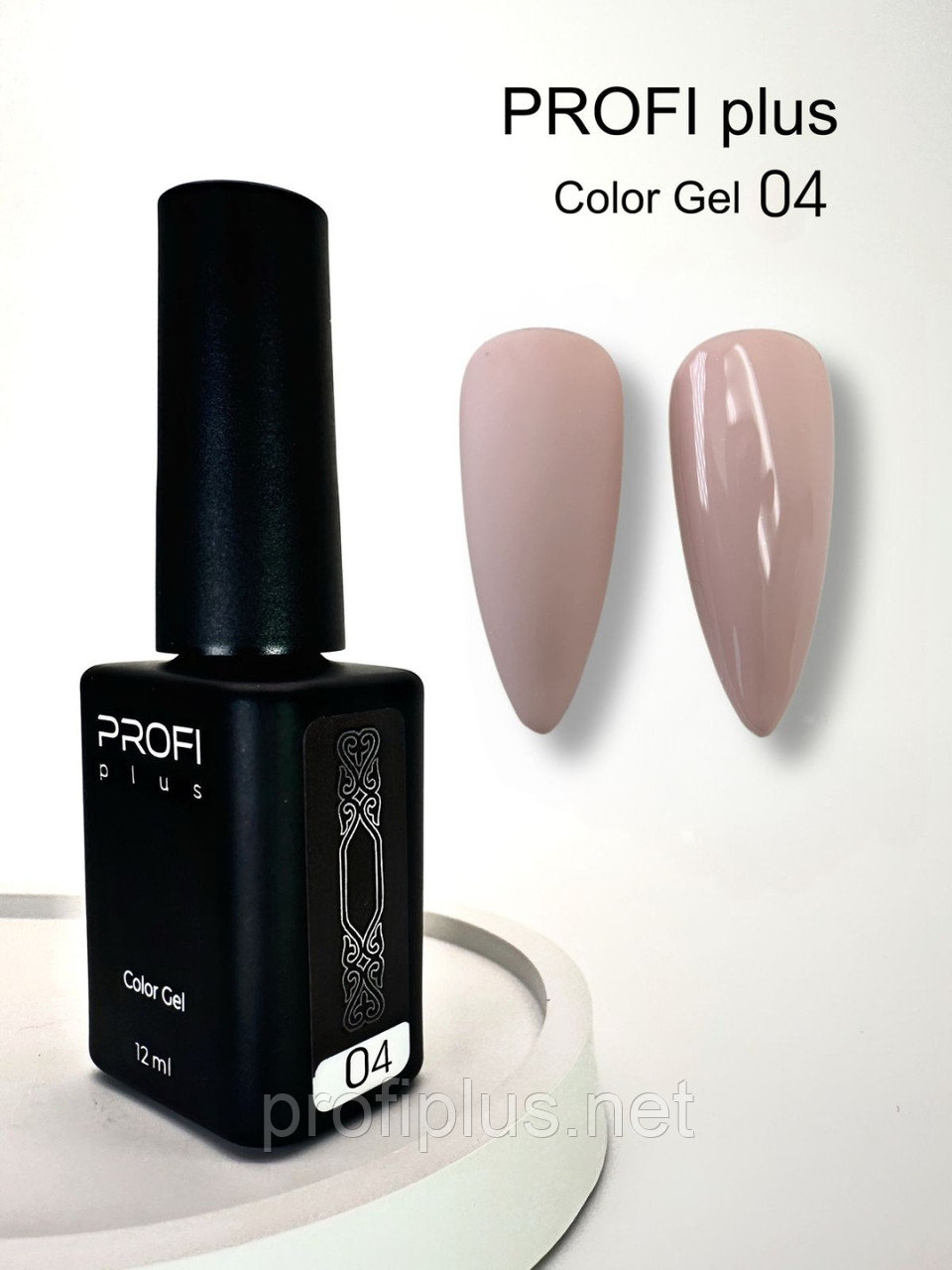 PROFI plus гель-лак Color gel 04 глянцевое 12 мл, фото 1