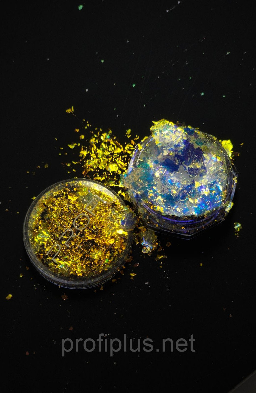 PROFI plus блестки, хлопья RAINBOW FLAKES Collection 05 1 шт