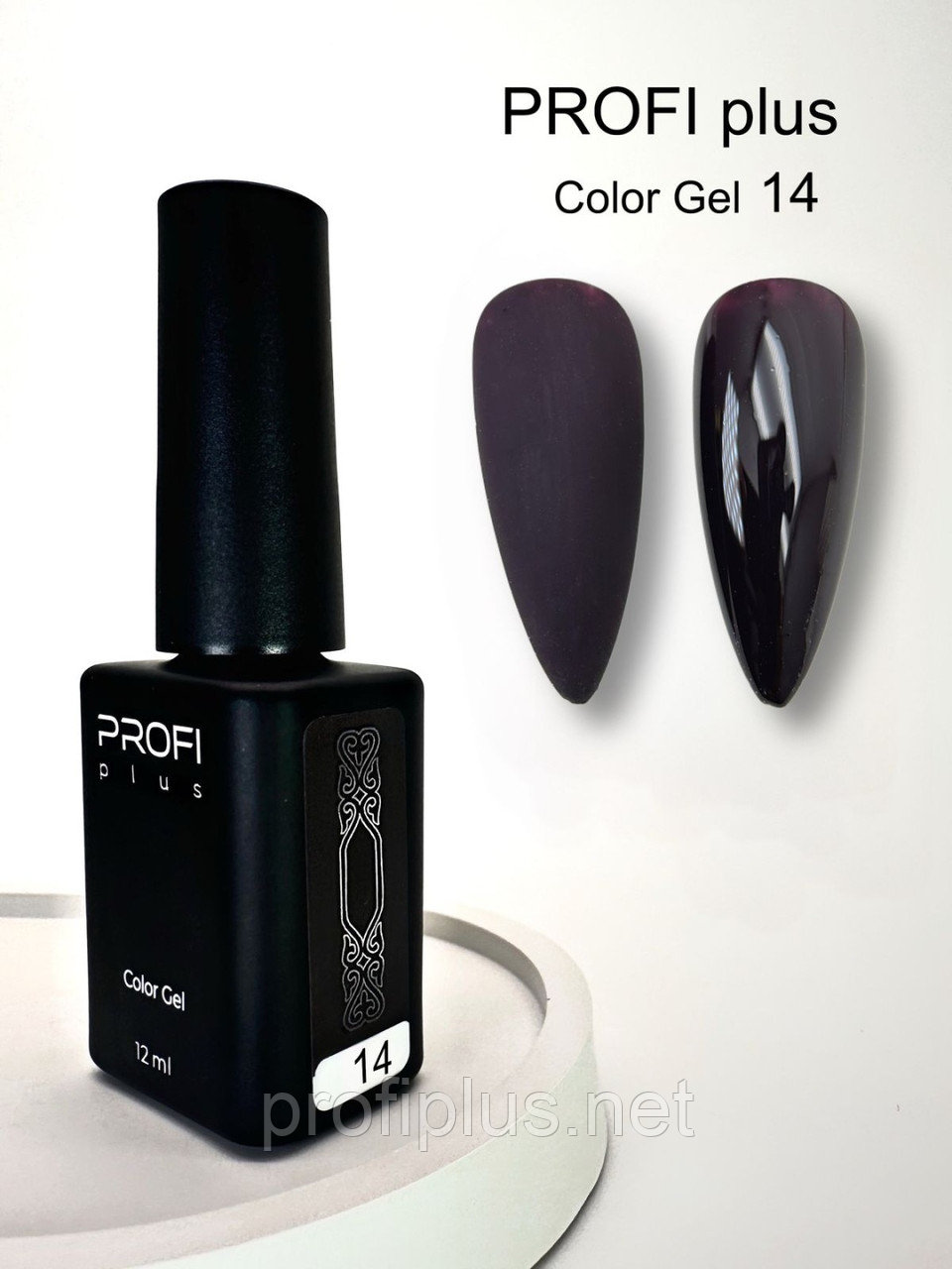 PROFI plus гель-лак Color gel 14 глянцевое 12 мл, фото 1