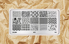 Go! Stamp Пластина для стемпинга 10 Motif