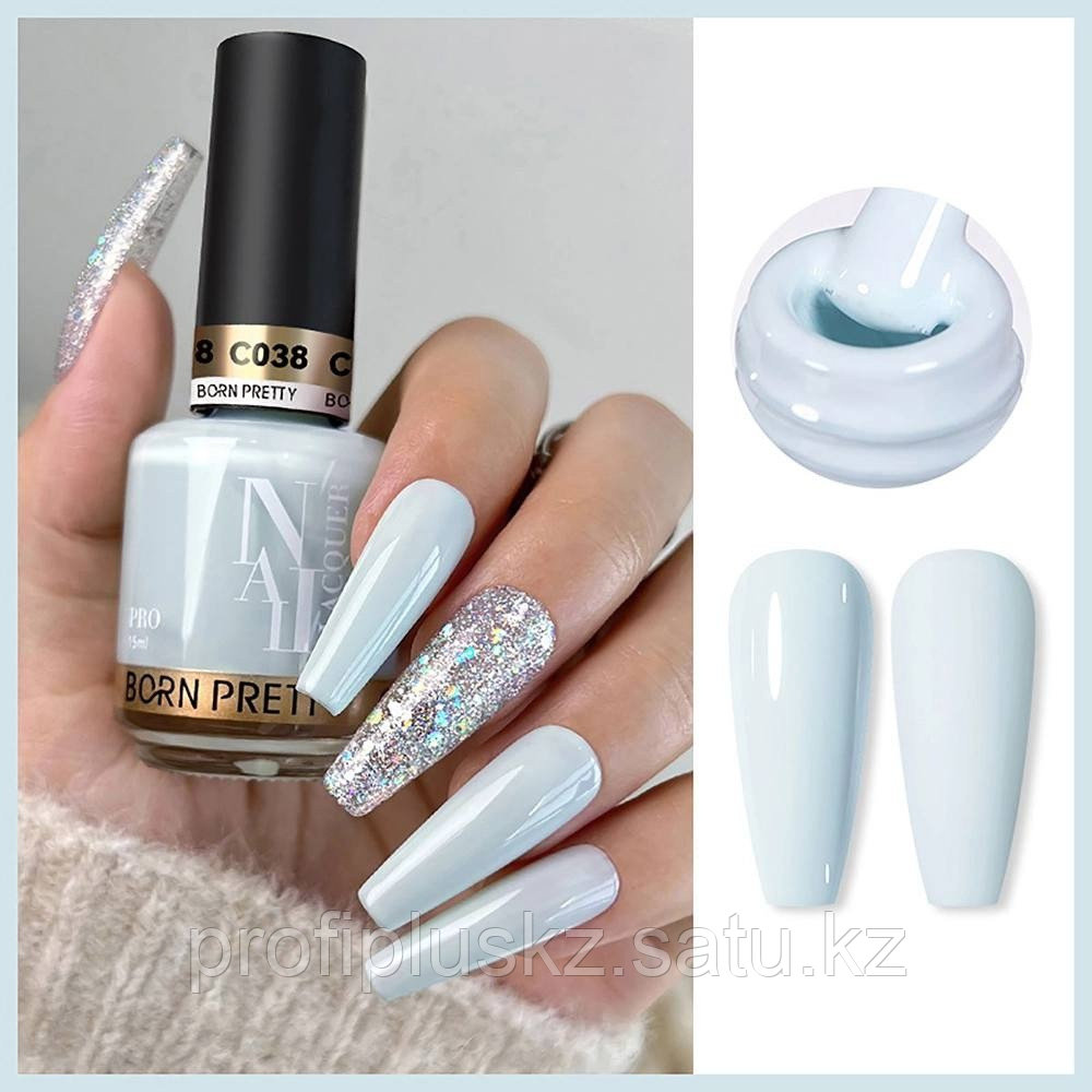 BORN PRETTY лак PRO REGULAR NAIL LACQUER С038 15 мл, фото 1