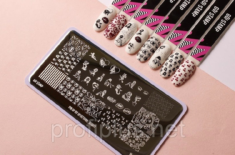 Go! Stamp пластины 39 Pin Up, фото 1