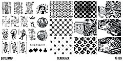 Go! Stamp пластины 169 BlackJack
