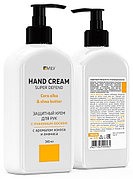 MILV Защитный с пчелиным воском с ароматом кокоса и ананаса крем для рук 340 мл