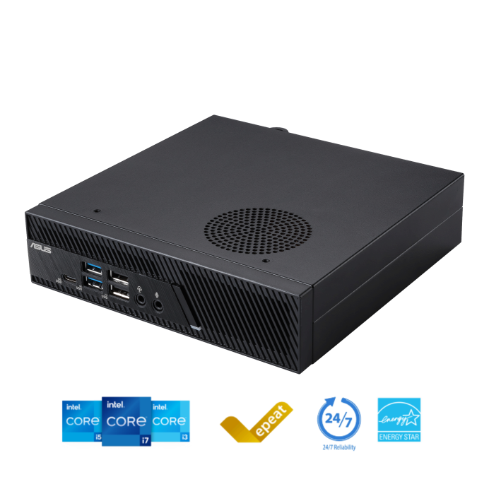 asus Mini PC Asus PB63-B-B3105MH Intel Core™ i3 14100, 2xDDR5, M2 Nvme, SATA, LAN 1Gb, USB, DP, WIFI6