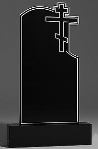 Памятник из черного гранита